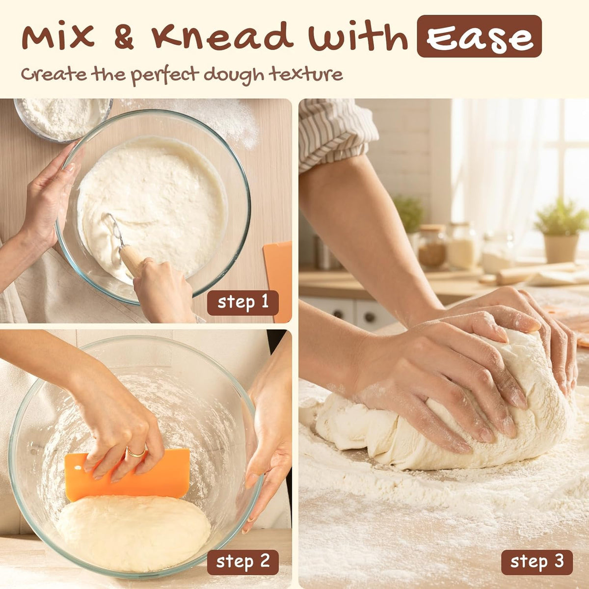 Sourdough Starter Kit with Bread Proofing Basket