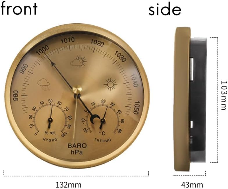 3 in 1 Barometer Thermometer Hygrometer