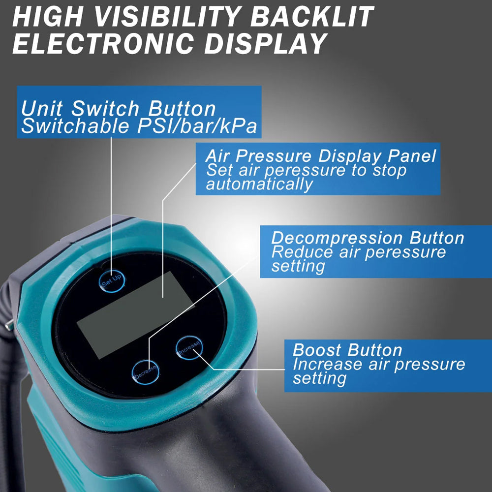 Wireless Car Tyre Inflator