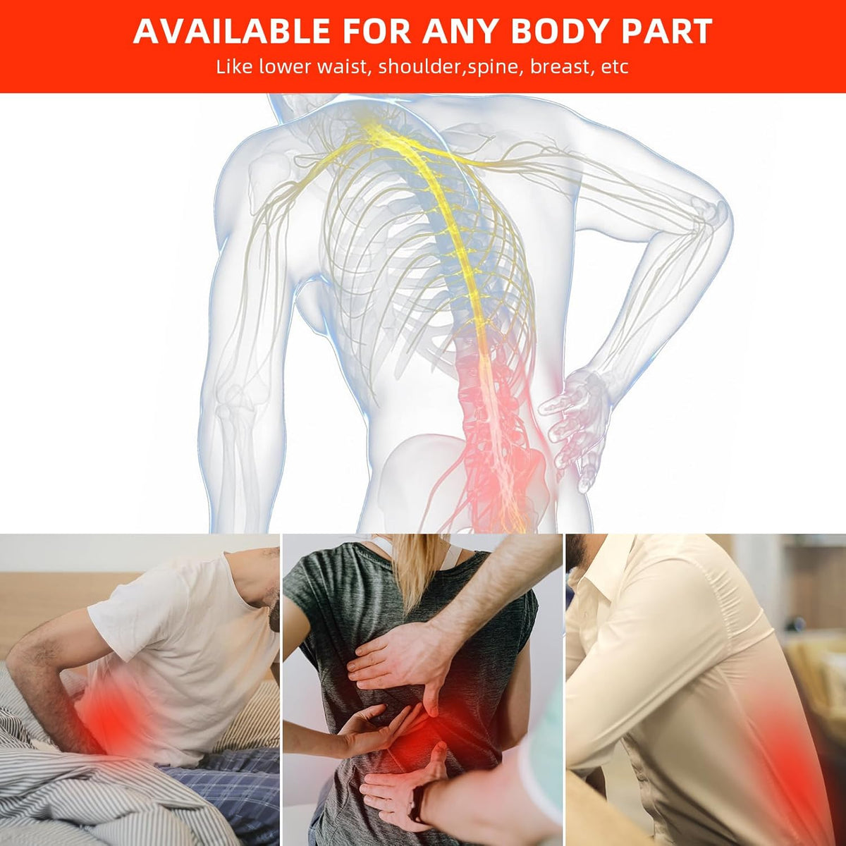 Red Light Therapy for Pain Relief - Infrared Belt Red Light Therapy