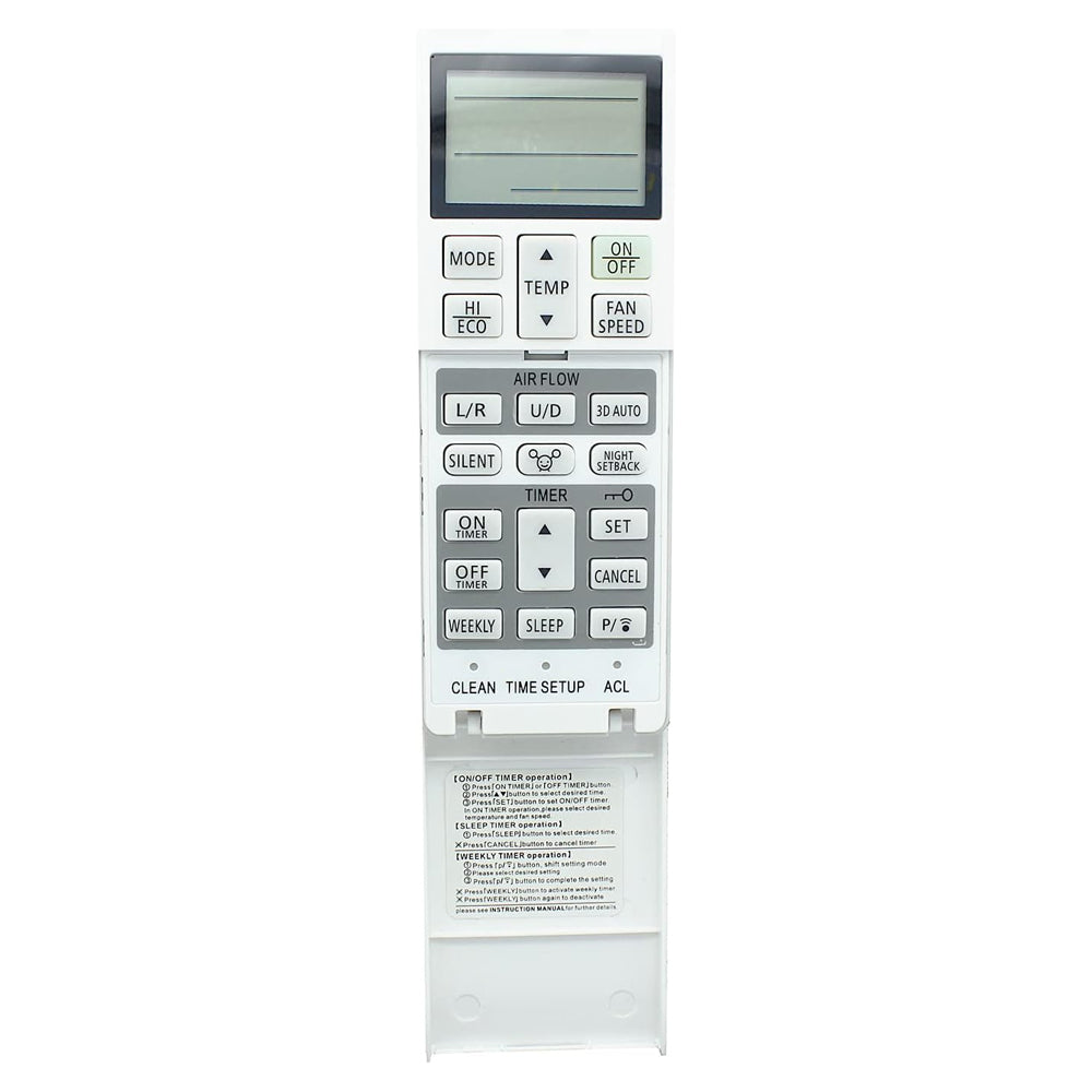 Mitsubishi Heat Pump Remote Control – Replacement for RLA502A700B RLA502A700D RLA502A720 Models