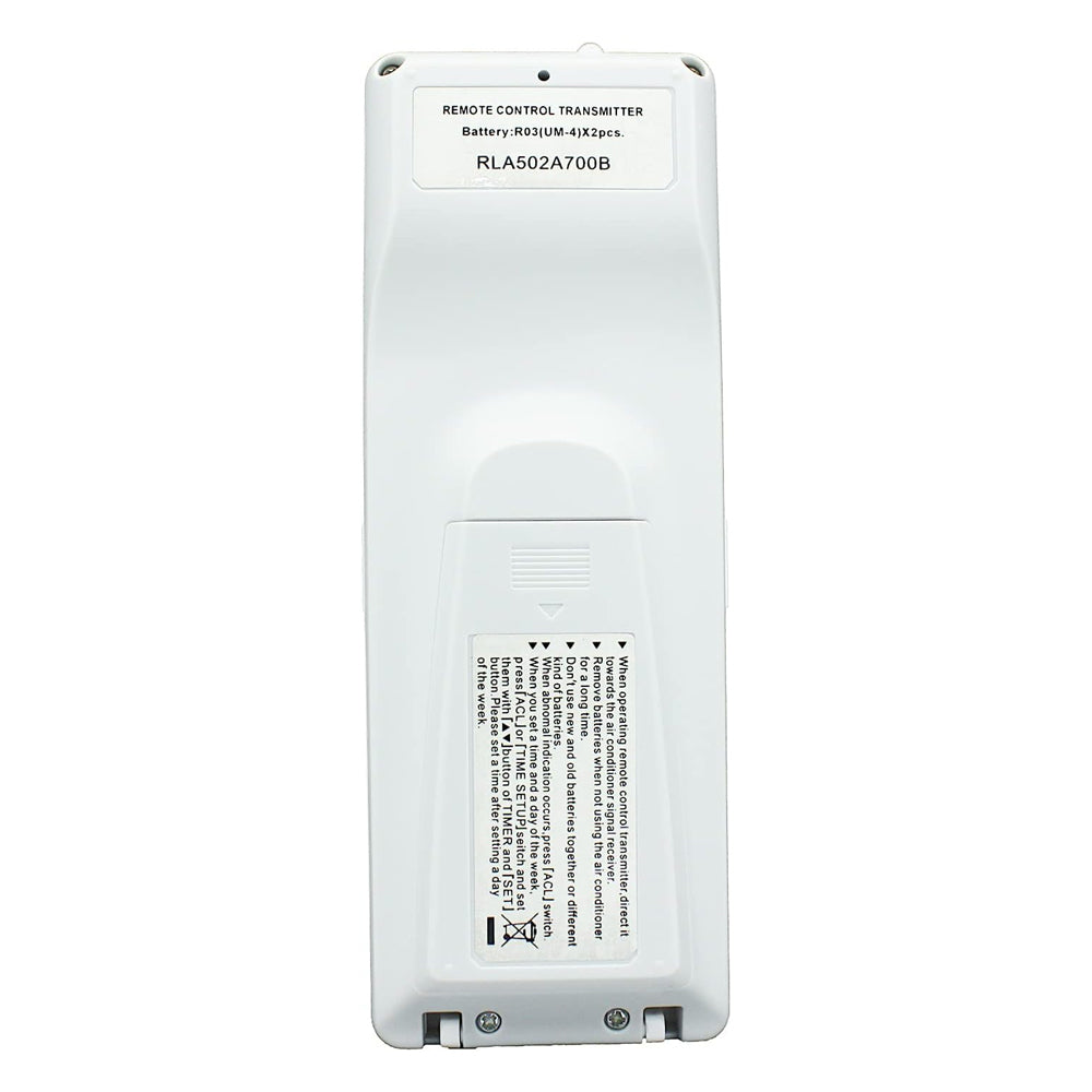 Mitsubishi Heat Pump Remote Control – Replacement for RLA502A700B RLA502A700D RLA502A720 Models