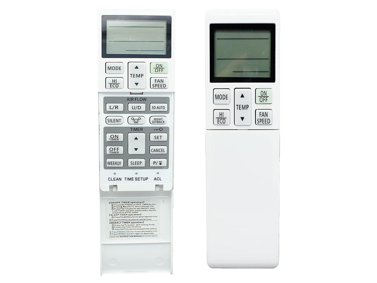 Mitsubishi Heat Pump Remote Control – Replacement for RLA502A700B RLA502A700D RLA502A720 Models
