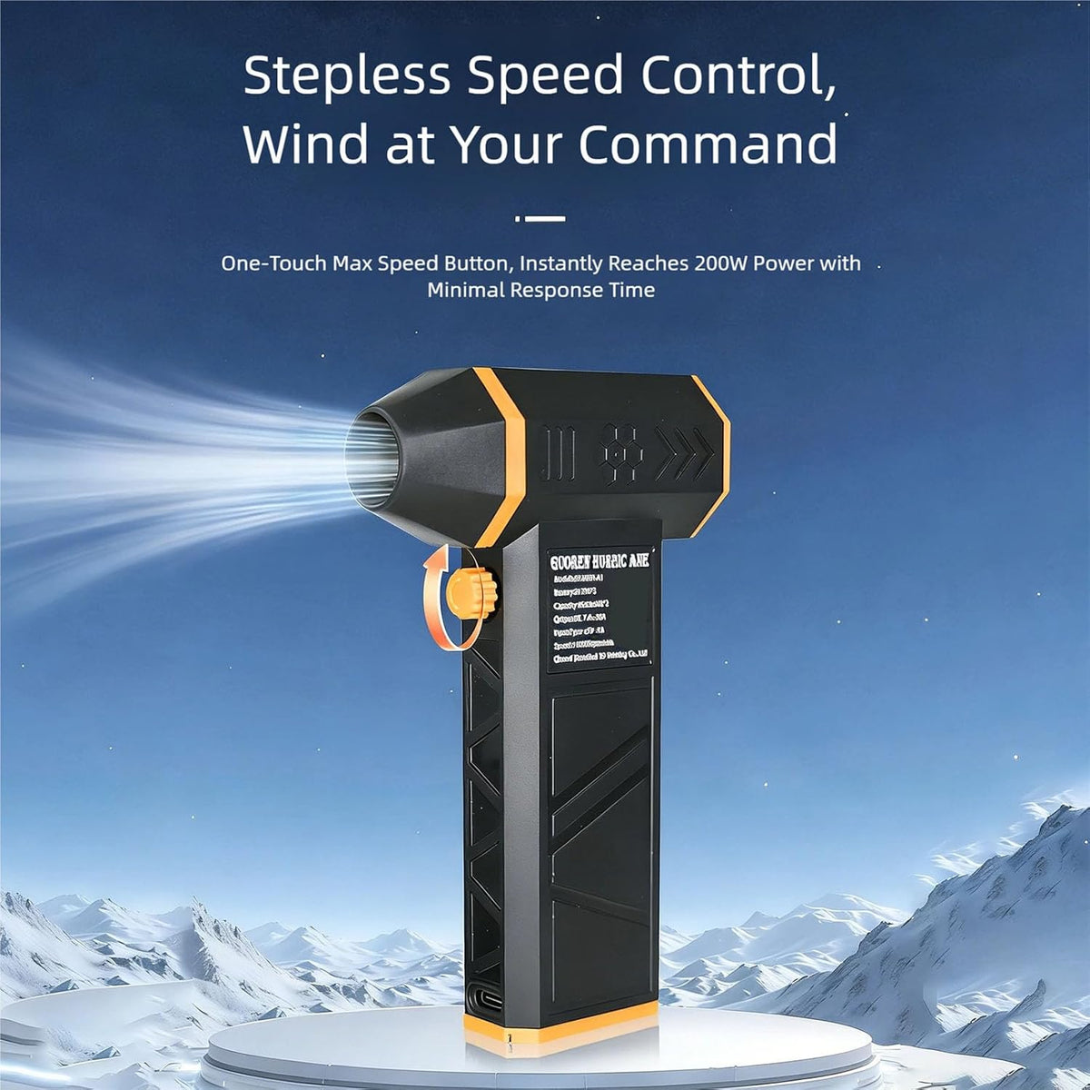 Cordless Electric Air Duster - Rechargeable