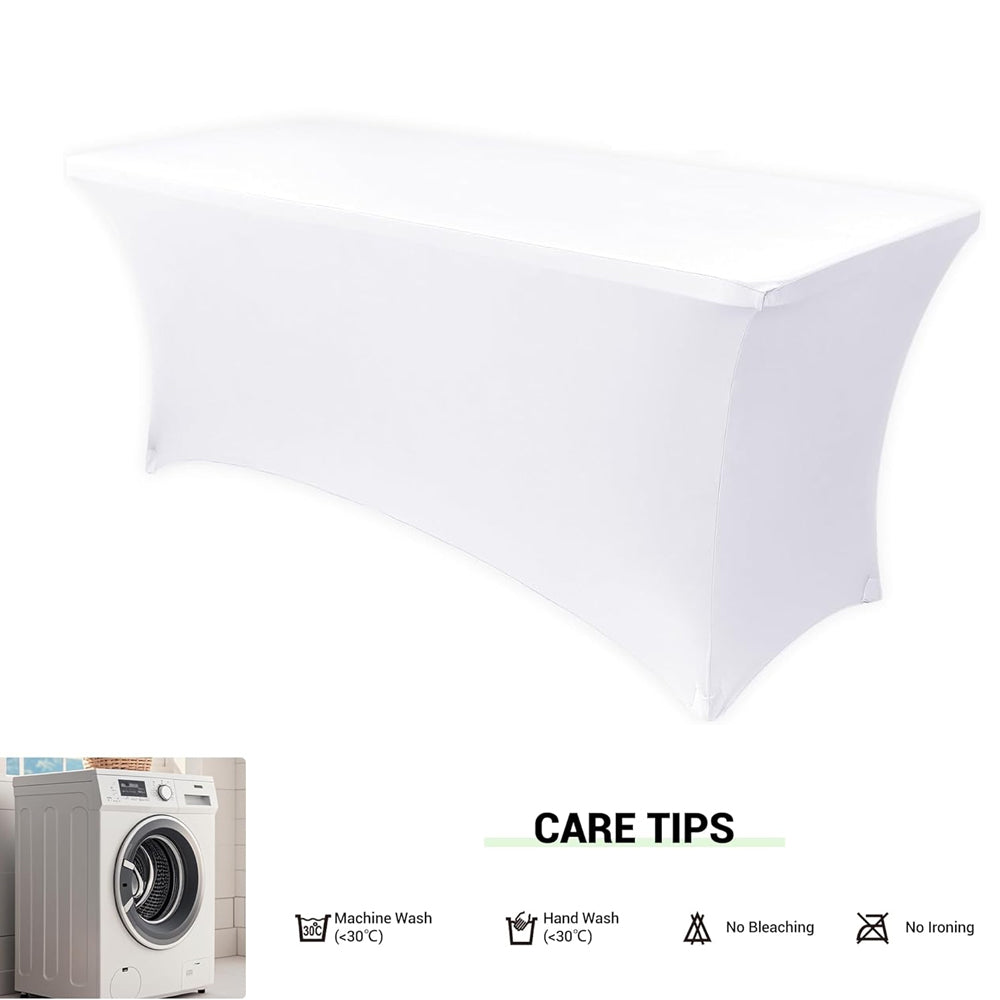 Table Cover Table Cloth white 6ft