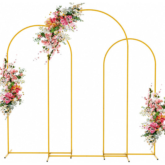 Metal Arch Backdrop Stand Wedding Arch Backdrop Stand Gold Arch Backdrop Stand