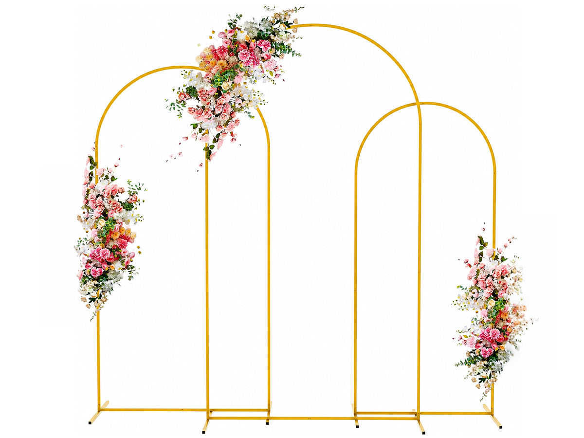 Metal Arch Backdrop Stand Wedding Arch Backdrop Stand Gold Arch Backdrop Stand