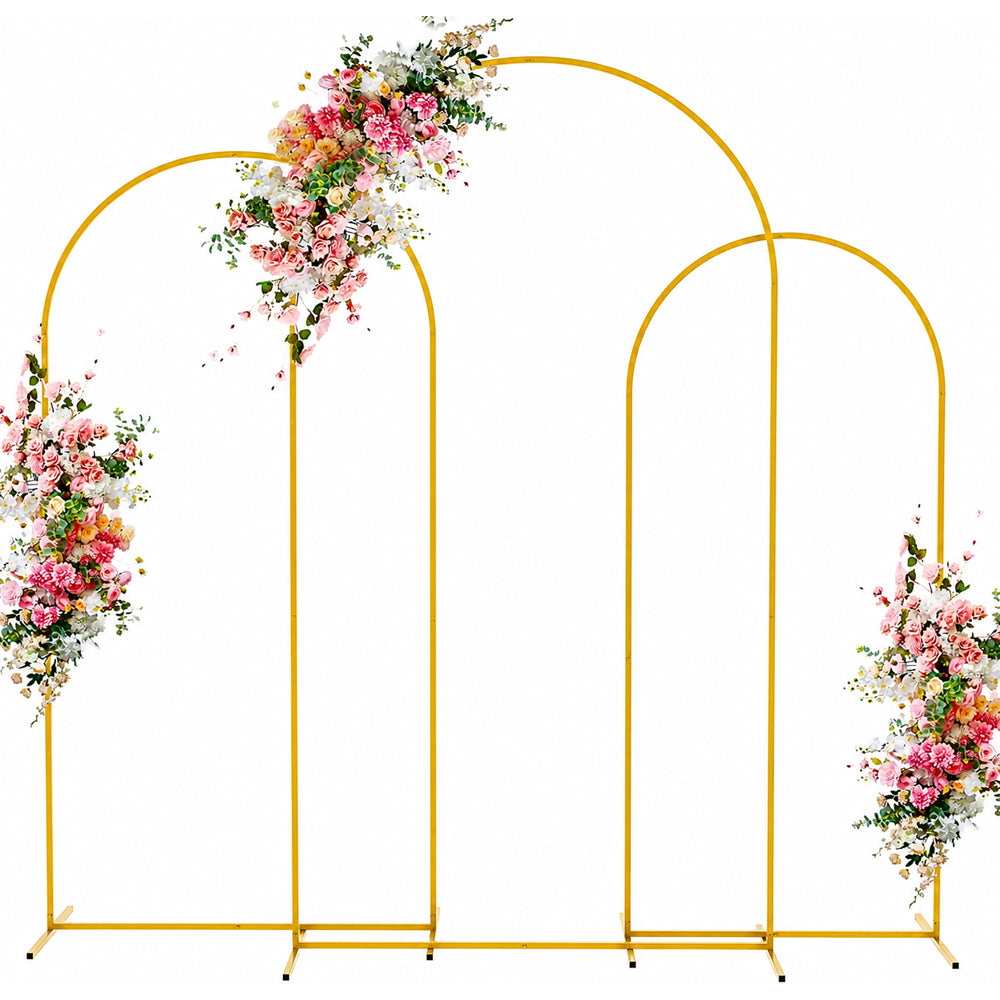 Metal Arch Backdrop Stand Wedding Arch Backdrop Stand Gold Arch Backdrop Stand