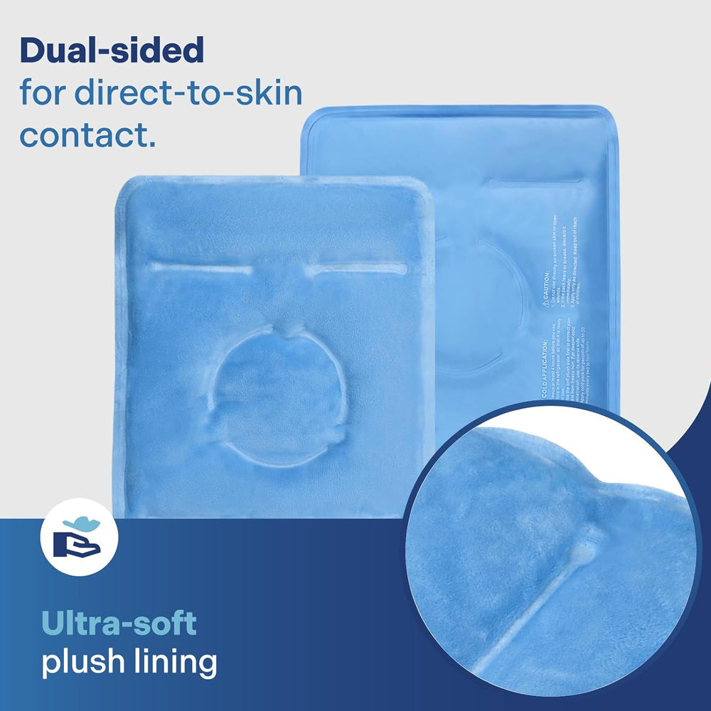 Hot & Cold Pack Soothing Care for ACL, Flexible Knee Ice Wrap for Leg Comfort