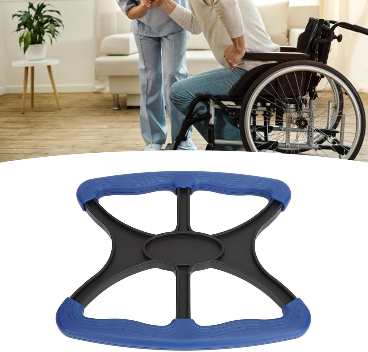 Lift Assists Standing Aid-Handicap Bar with No-Slip Grip Handles