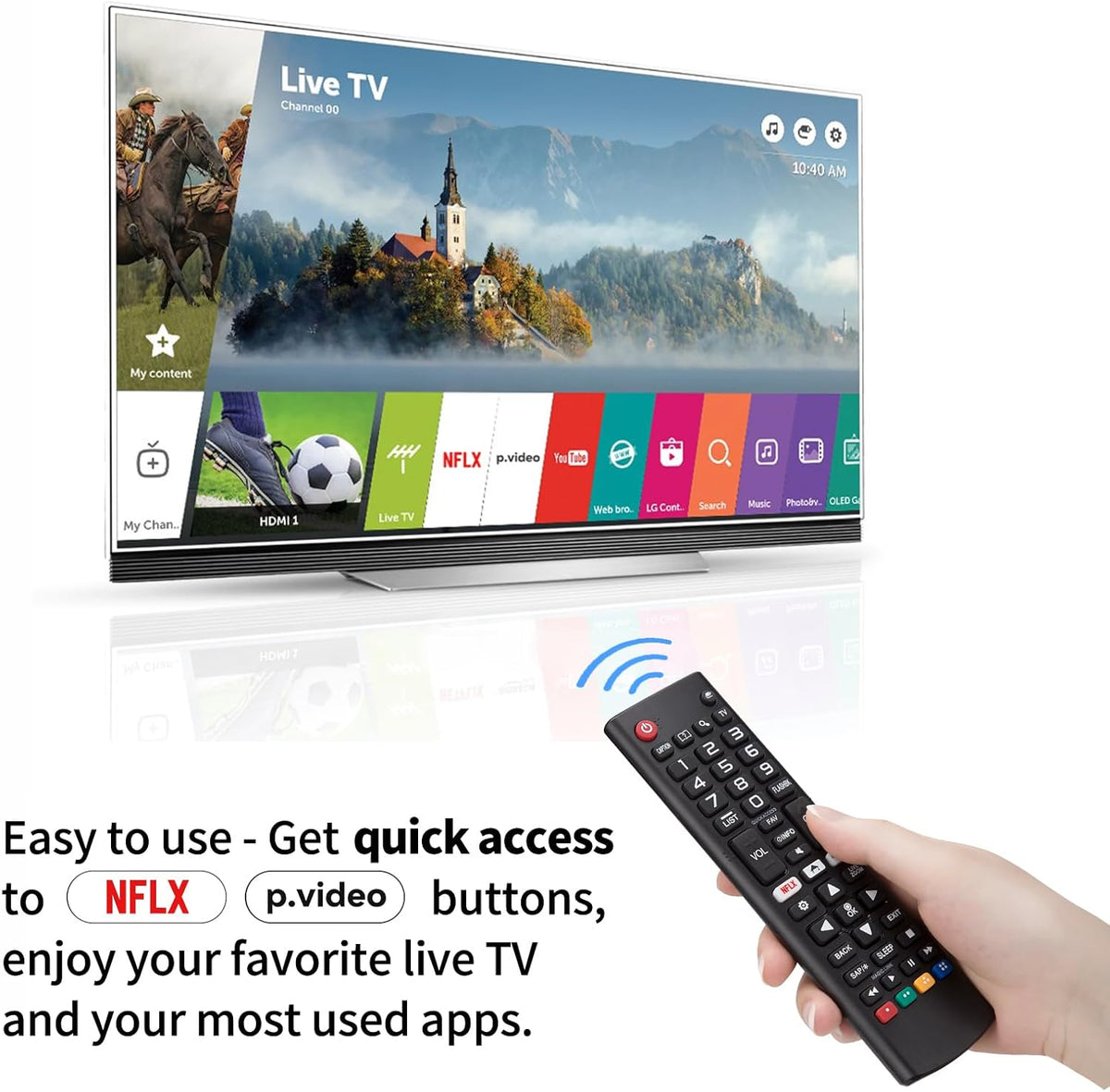 LG Smart TV Remote – Replacement Remote for LG Smart LCD LED OLED and 4K