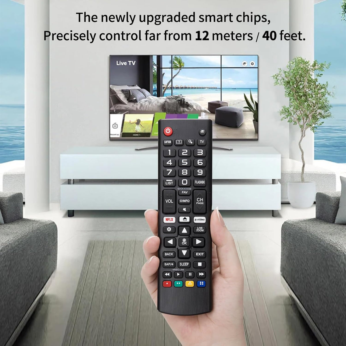 LG Smart TV Remote – Replacement Remote for LG Smart LCD LED OLED and 4K