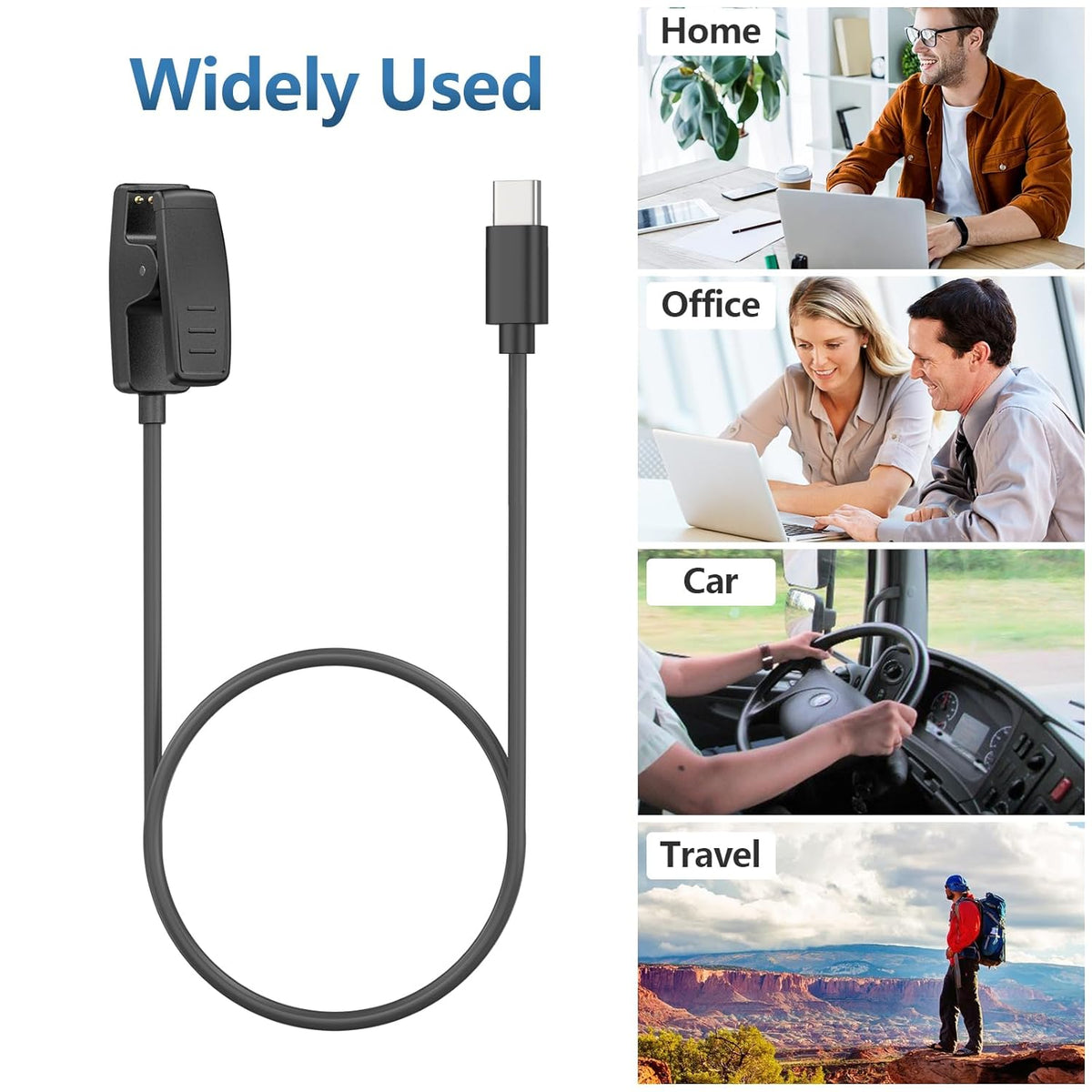 USB C Charger Cable for Garmin Lily Charger