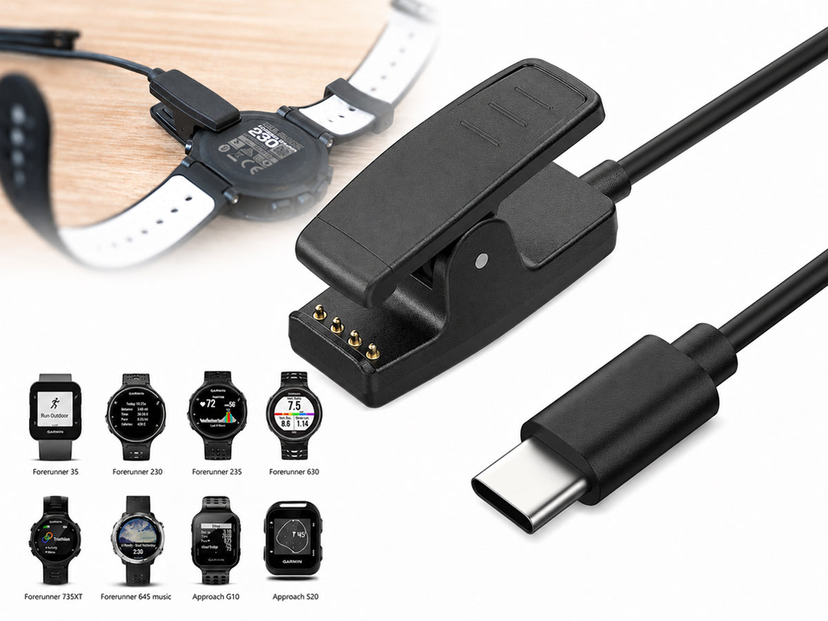 USB C Charger Cable for Garmin Lily Charger