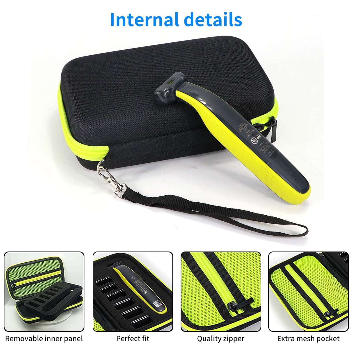 Storage Bag Case Box Shaver Portable Cover for Philips OneBlade