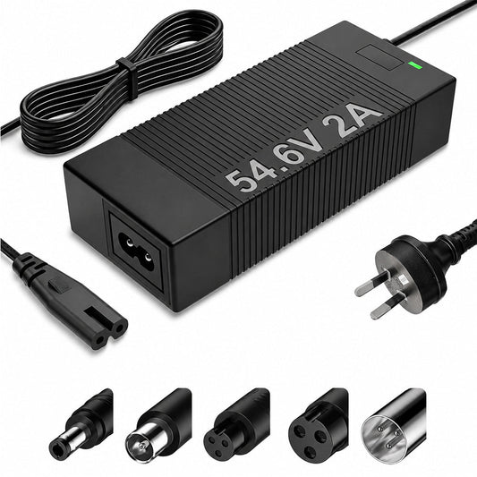 54.6V 2A Ebike Charger for 48V Lithium Battery
