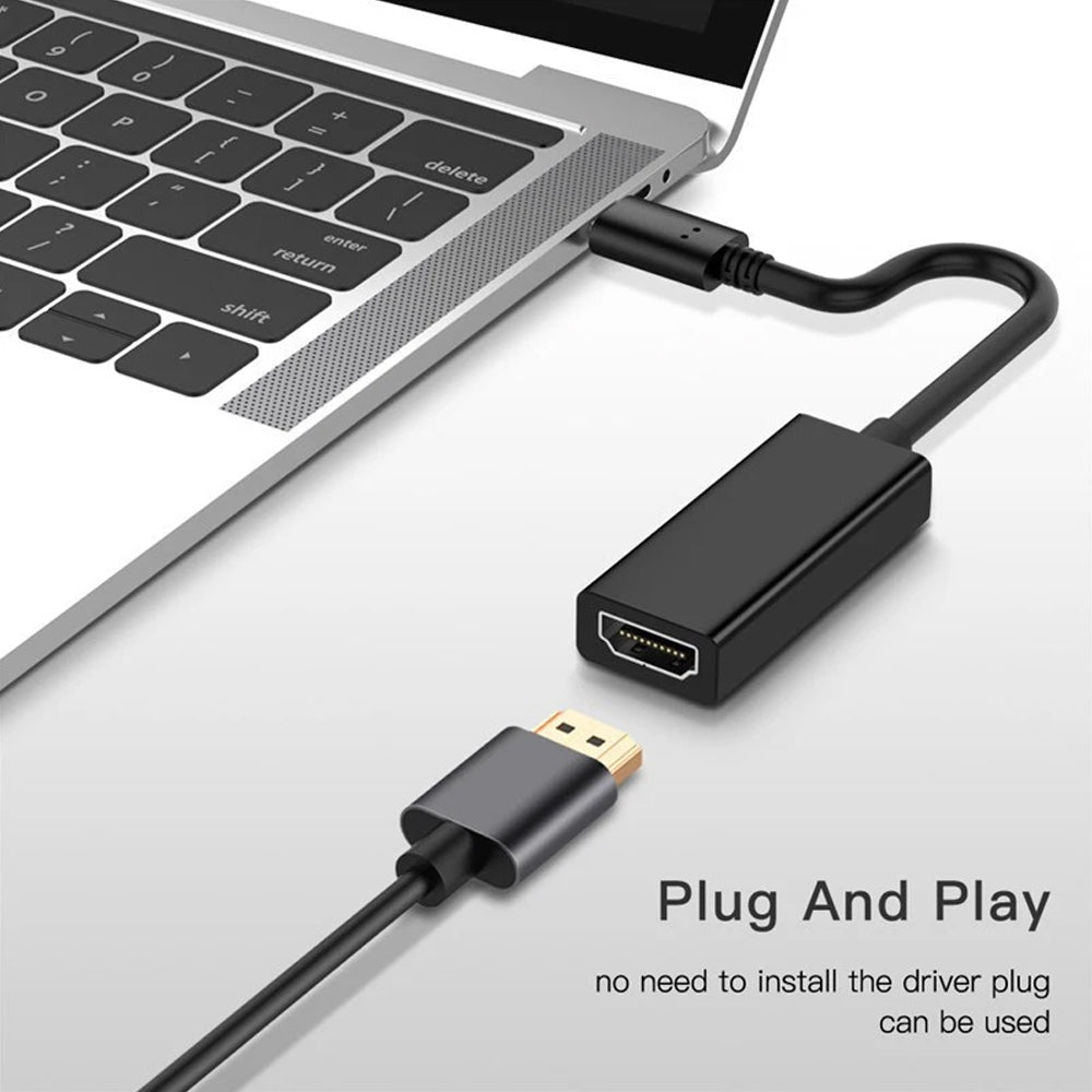 USB C to HDMI Adapter – 4K x 2K Ultra HD Type-C to HDMI Conversion Cable