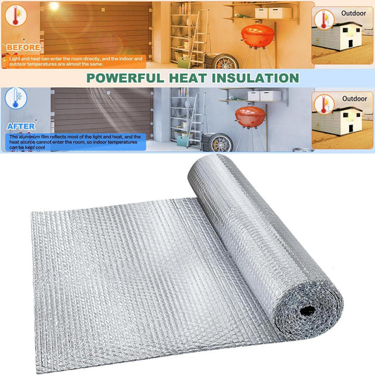 Double Layer Aluminium Bubble Foil Insulation
