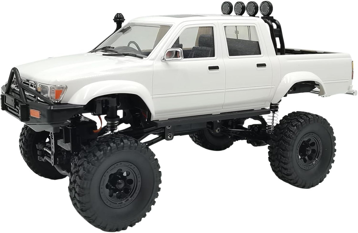 RC Rock Crawler Truck – 1:16 Scale 4WD RC Pickup with LED Headlights