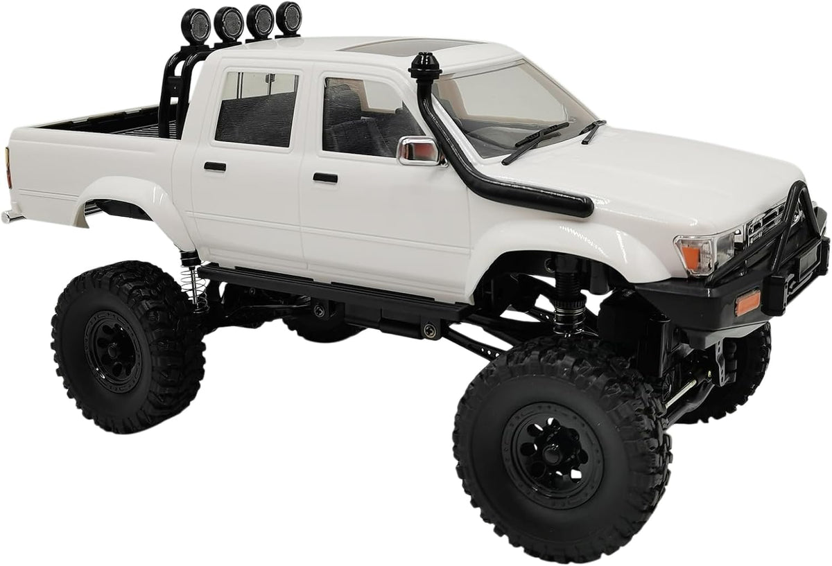 RC Rock Crawler Truck – 1:16 Scale 4WD RC Pickup with LED Headlights
