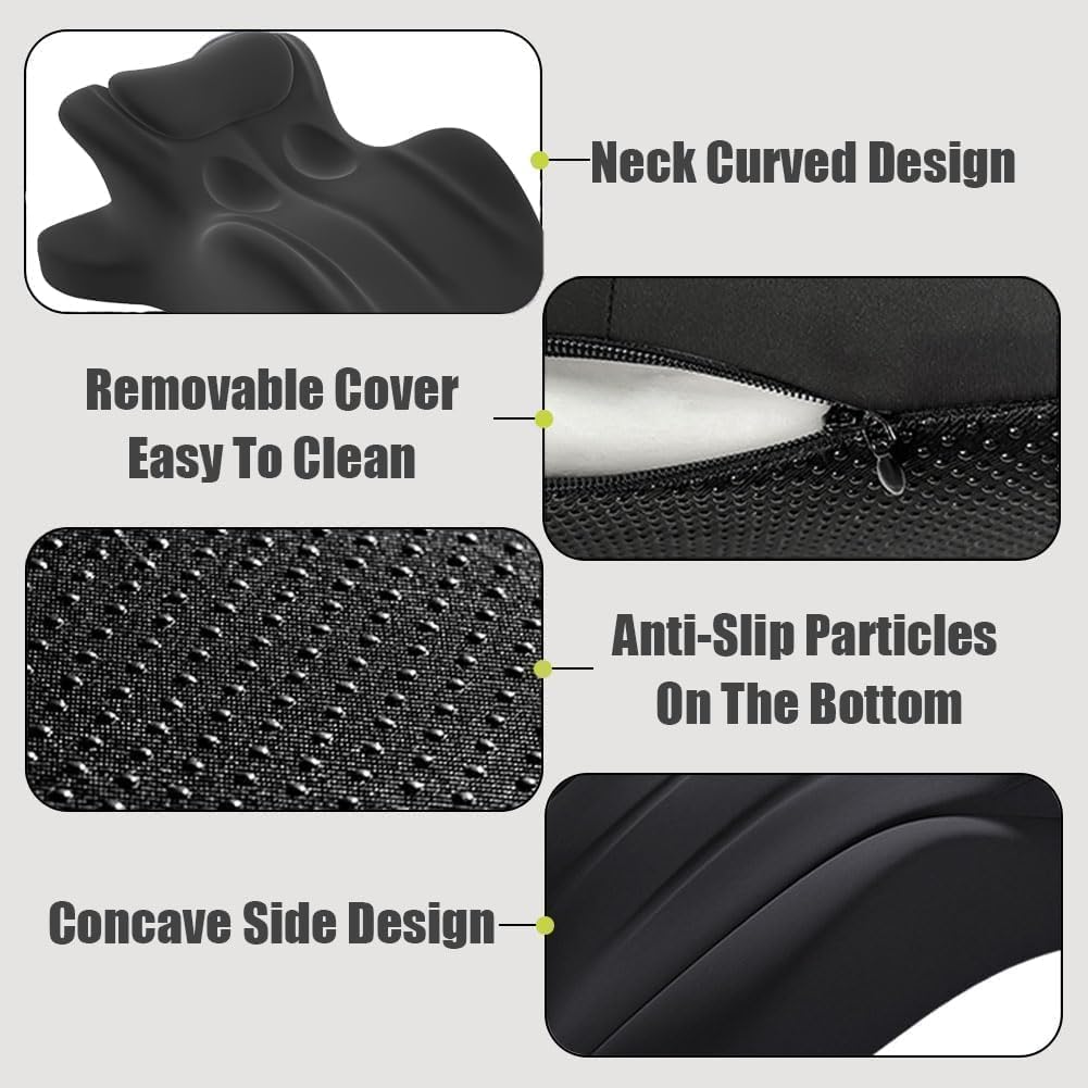 Sweet Spot Pillow Contoured Support Pillow Memory Foam Support Cushion