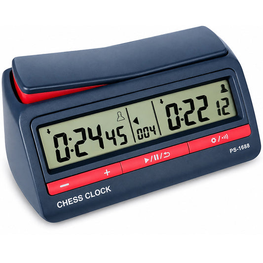 Digital Timer Chess Clock with 42 Preset Timing Rules