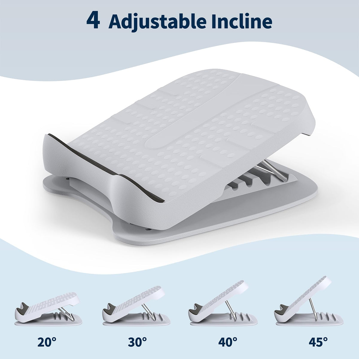 Adjustable Wooden Slant Board for Calf Stretching