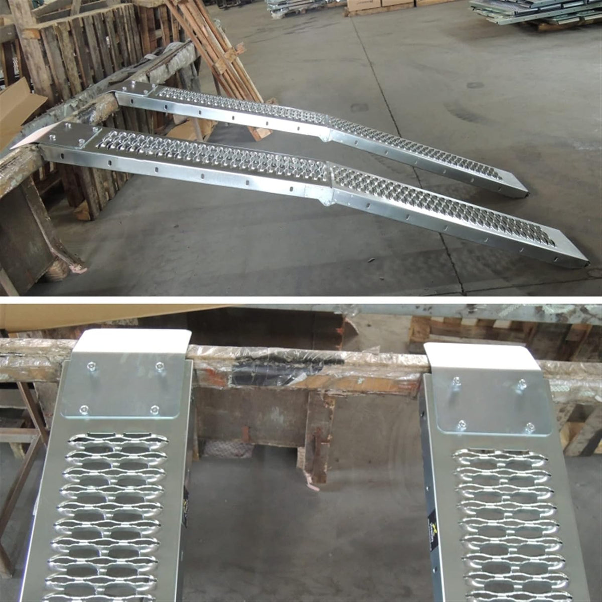 Folding Ramps ATV Mower Loading Ramps Pair