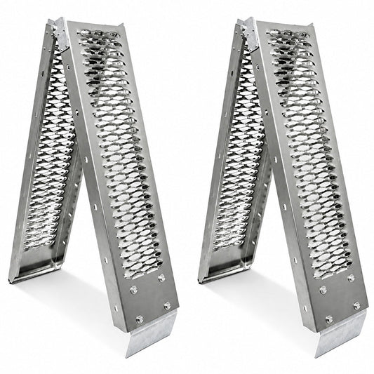 Folding Ramps ATV Mower Loading Ramps Pair