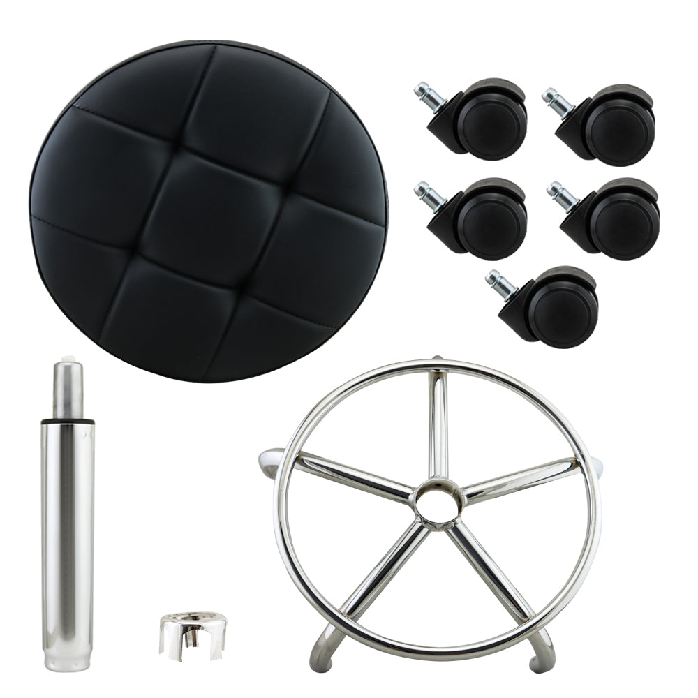 Salon Stool Adjustable Rolling Spa Stool