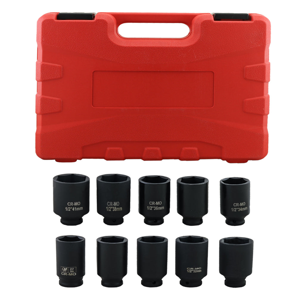 1/2" Deep Impact Socket Set 27mm–41mm