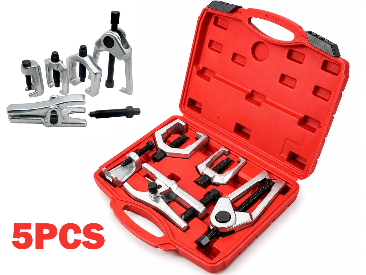 5pc Ball Joint Separator Kit / Steering & Suspension Joints Remover Tool Kit