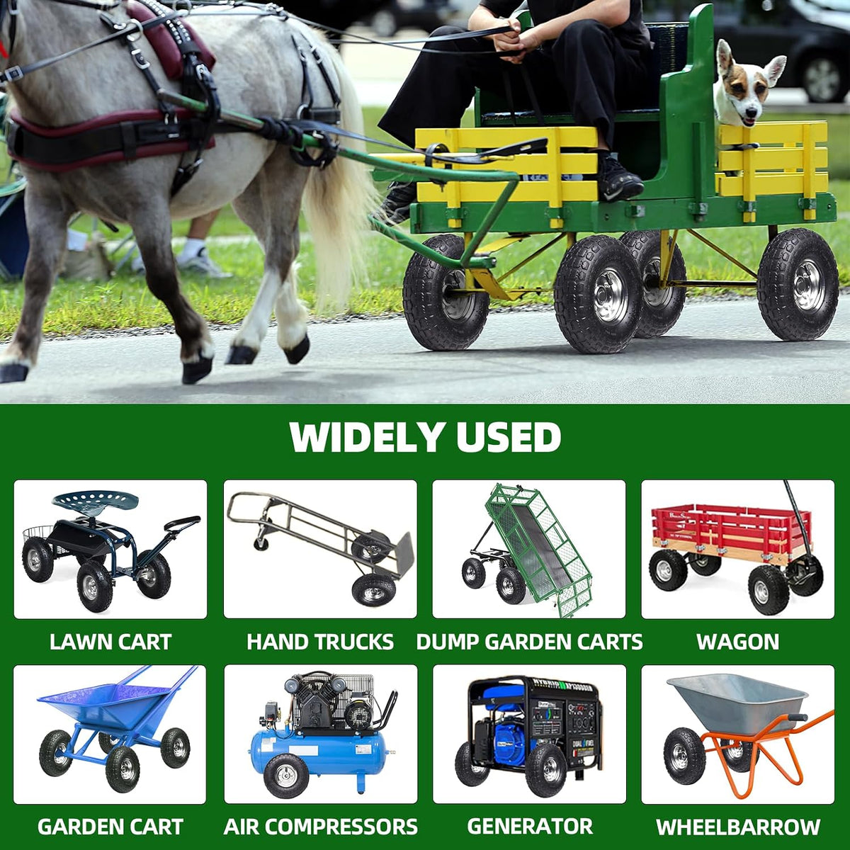 Go Cart Wheels Wheel Barrow Cart Tire