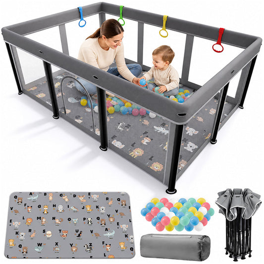 Playpen Foldable Playard with Mat