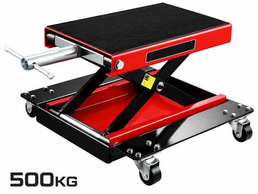Motorcycle Scissor Lift Stand with Pad