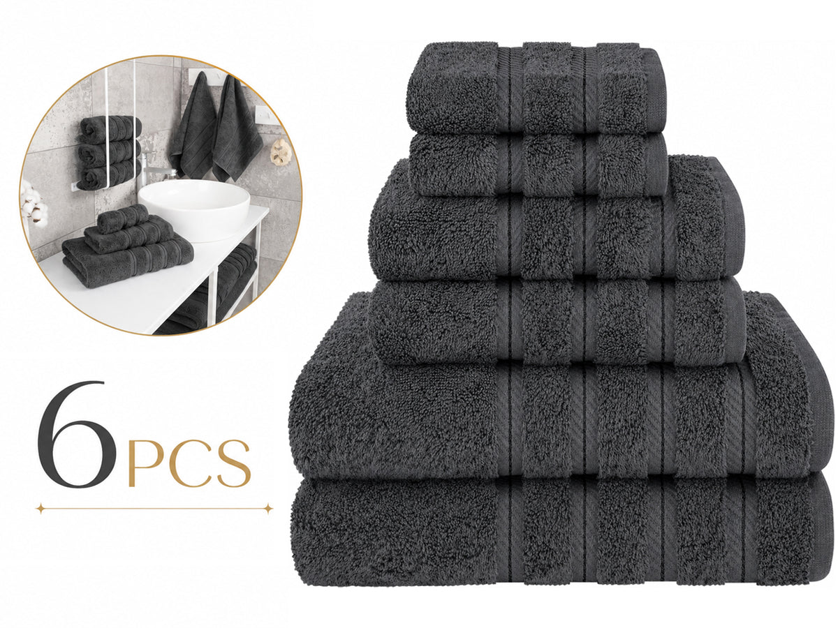 6 Pack Bathroom Towel