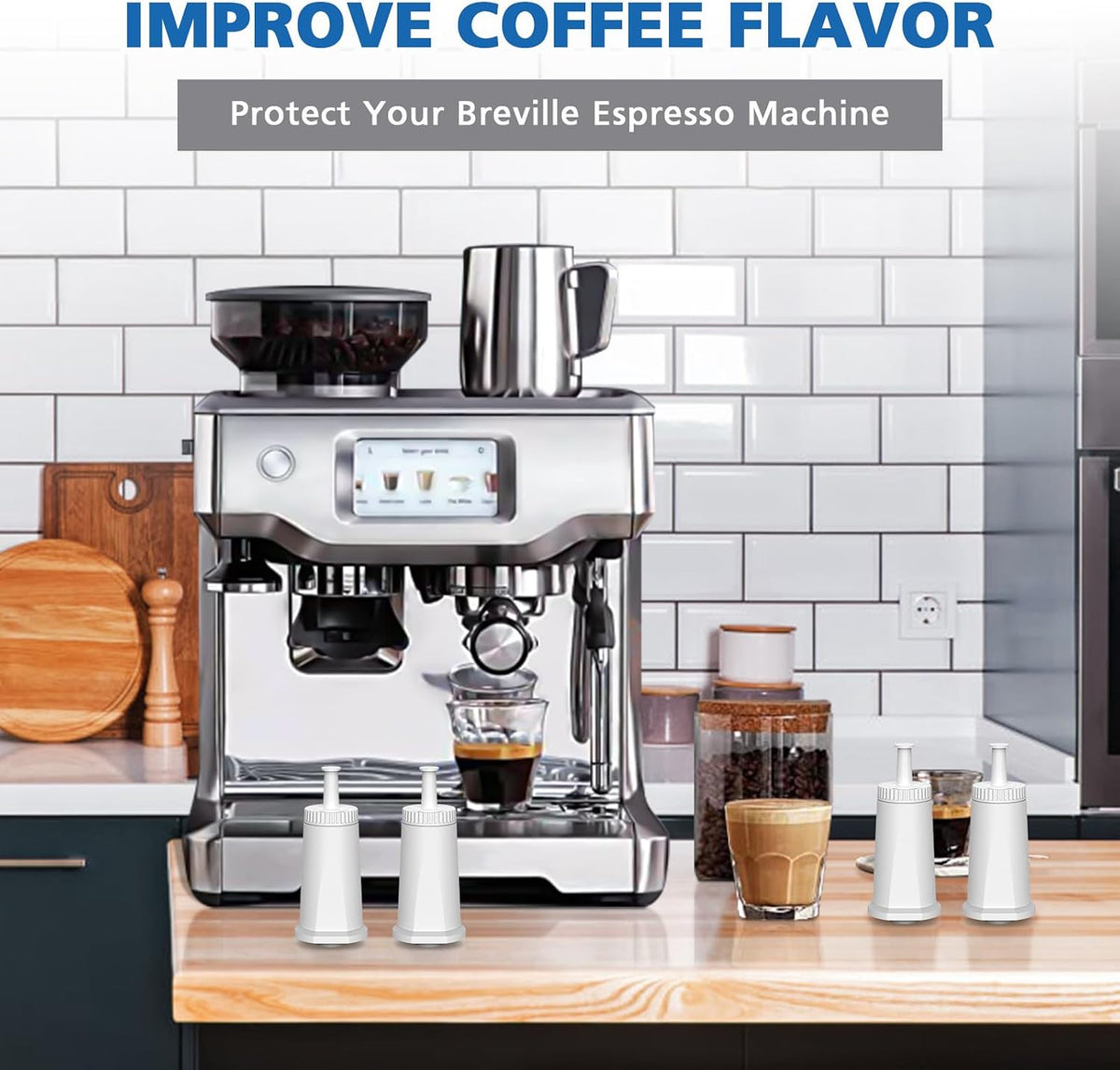 Water Filter Replacement for Breville Espresso Machines