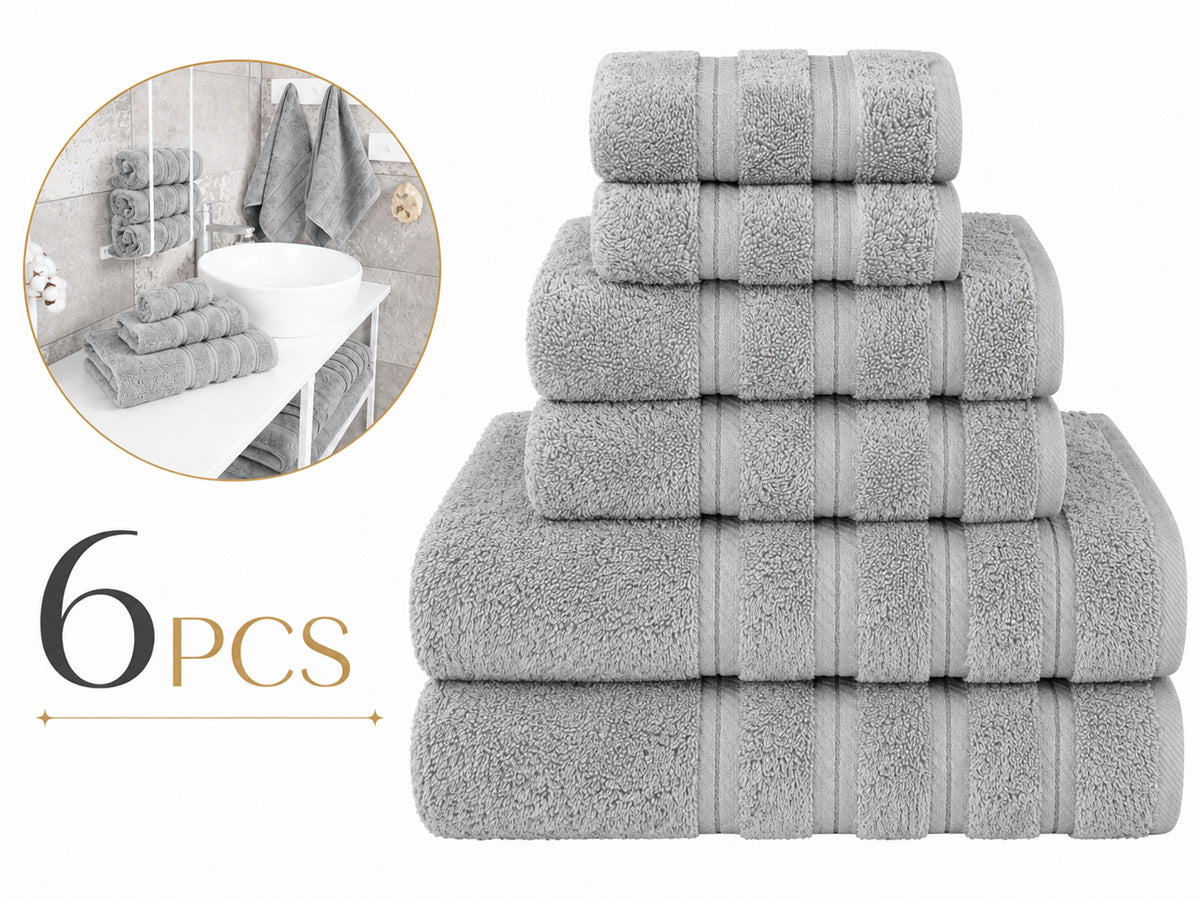 6 Pack Bathroom Towel