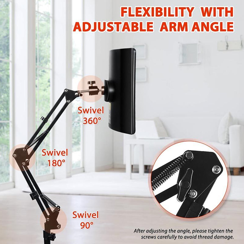LED Red Light Therapy Lamp With Stand