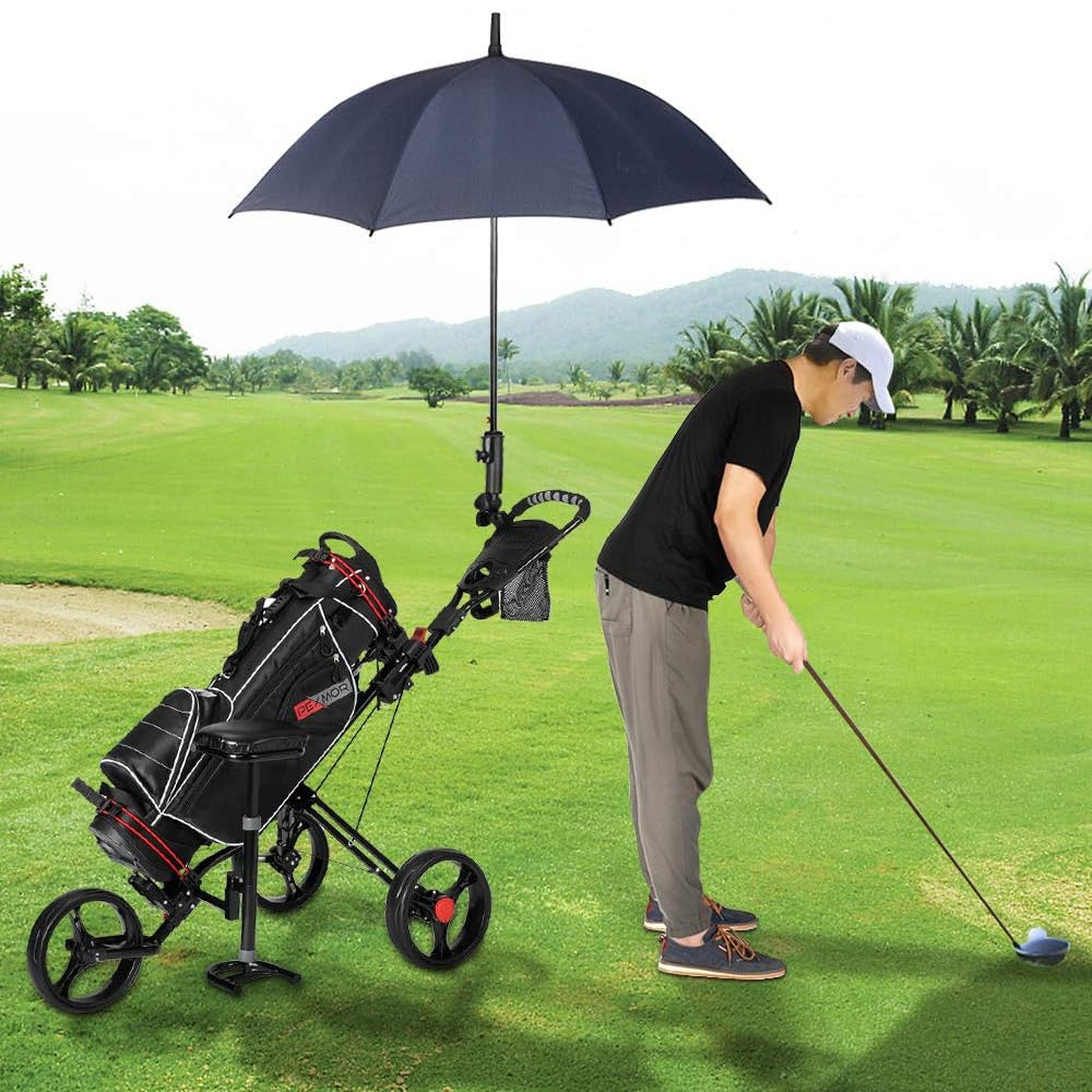 3 Wheel Golf Trundler – 3 Wheel Golf Push Cart Lightweight