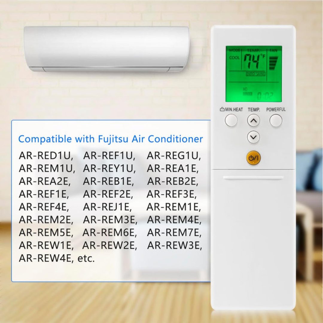Fujitsu Heat Pump Remote Replacement