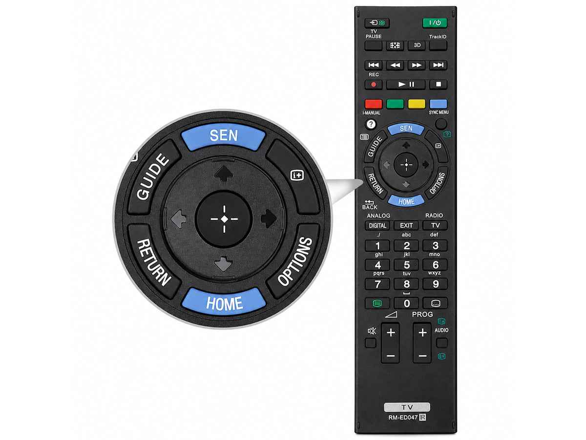 Sony TV Remote Control Universal Replacement for Sony Bravia TV RM Series