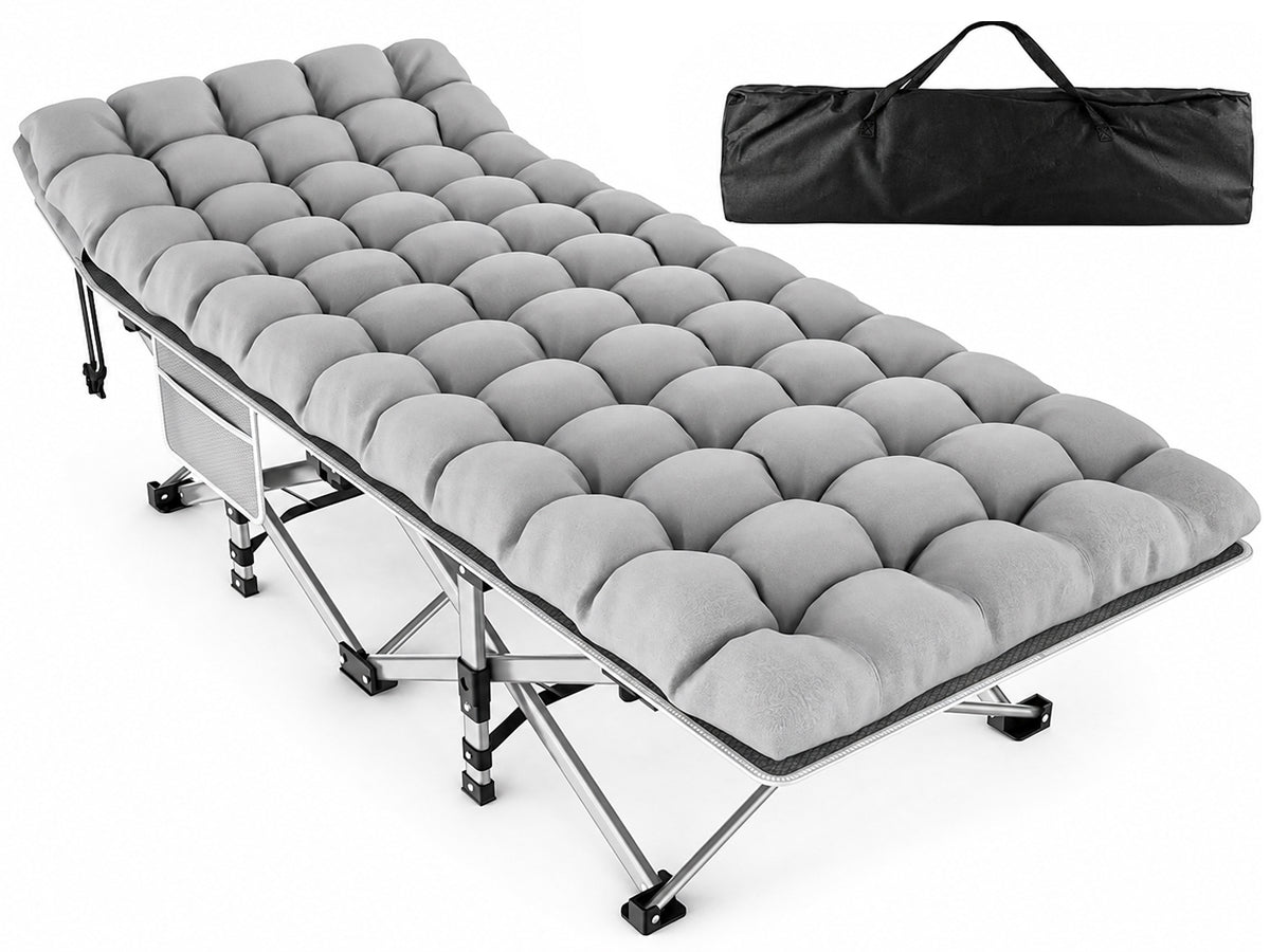 Folding Camping Bed Cots with Mattress