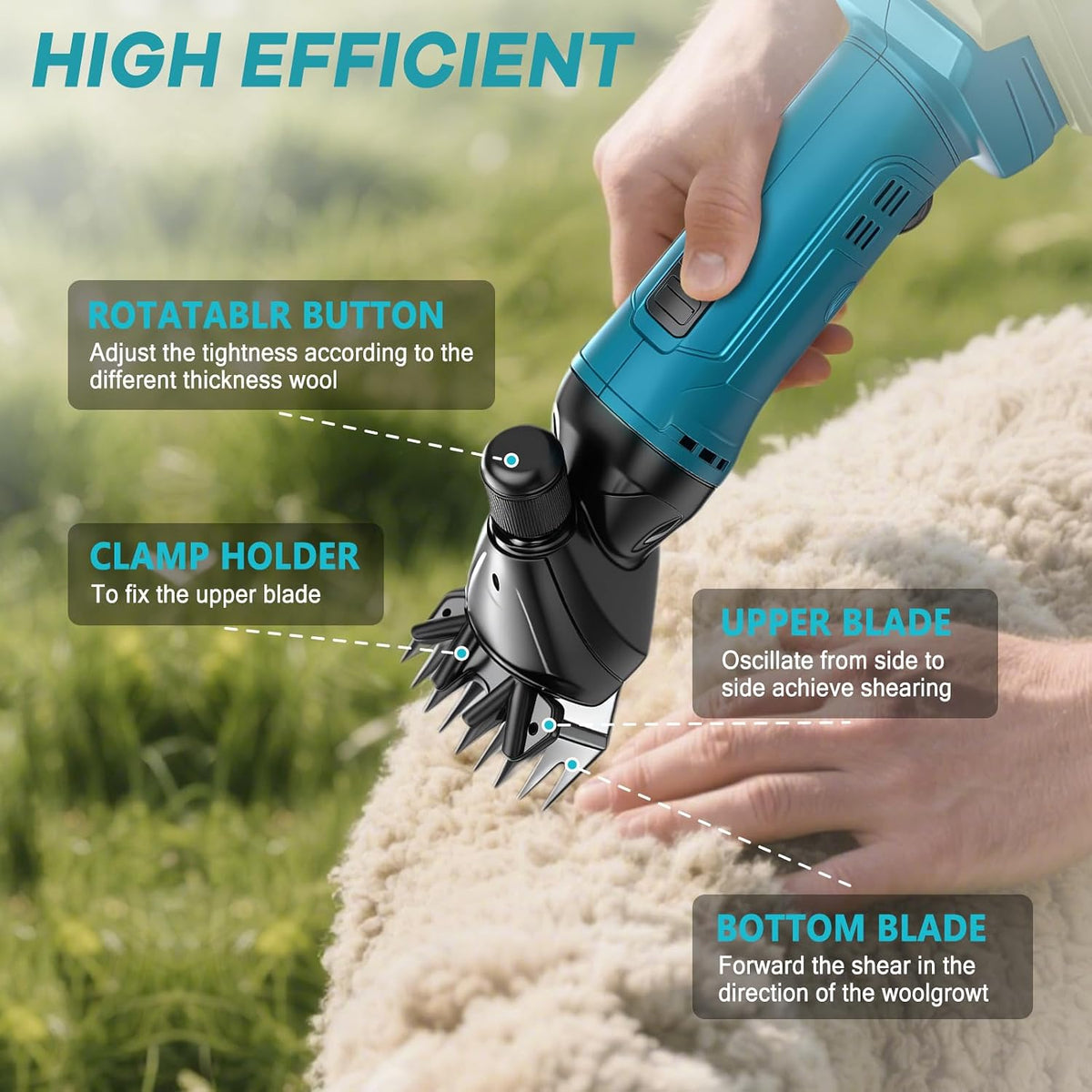 Cordless Sheep Clipper