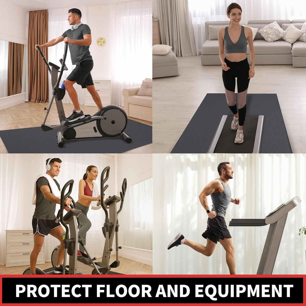 Treadmill Mat Exercise Equipment Mat