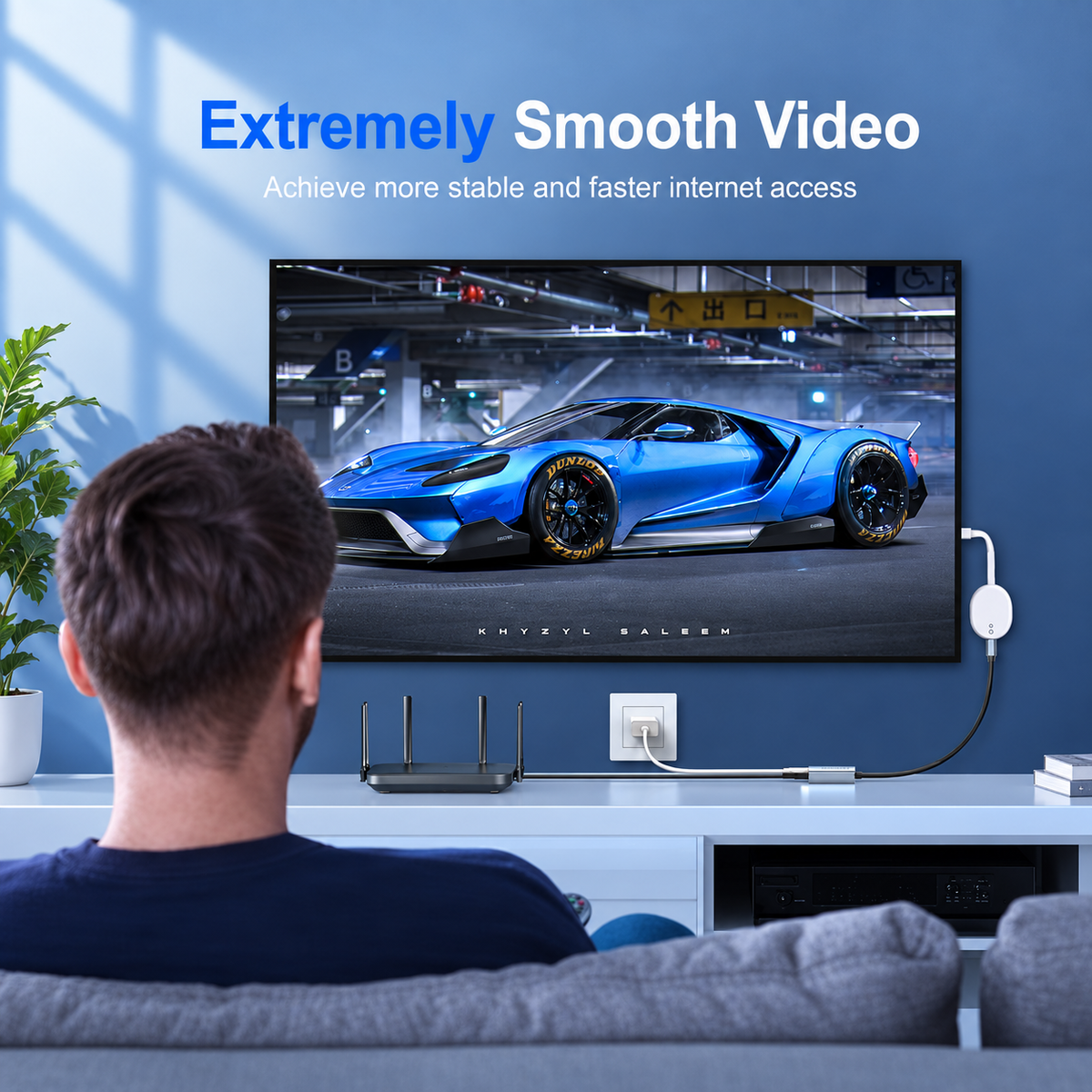 Ethernet Adapter for Firestick, Fire TV, Chromecast