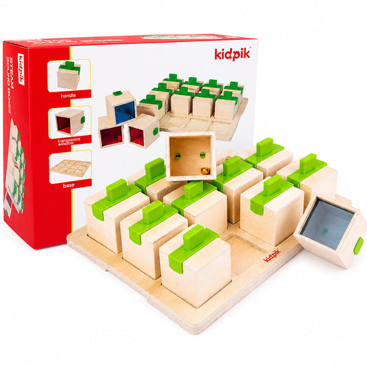 Montessori Wooden Sound Matching Game 12pc Kids Toy