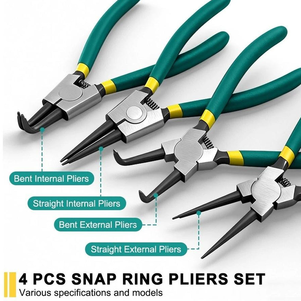 Circlip Pliers Set 4 Piece