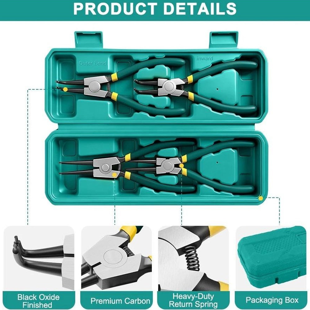 Circlip Pliers Set 4 Piece