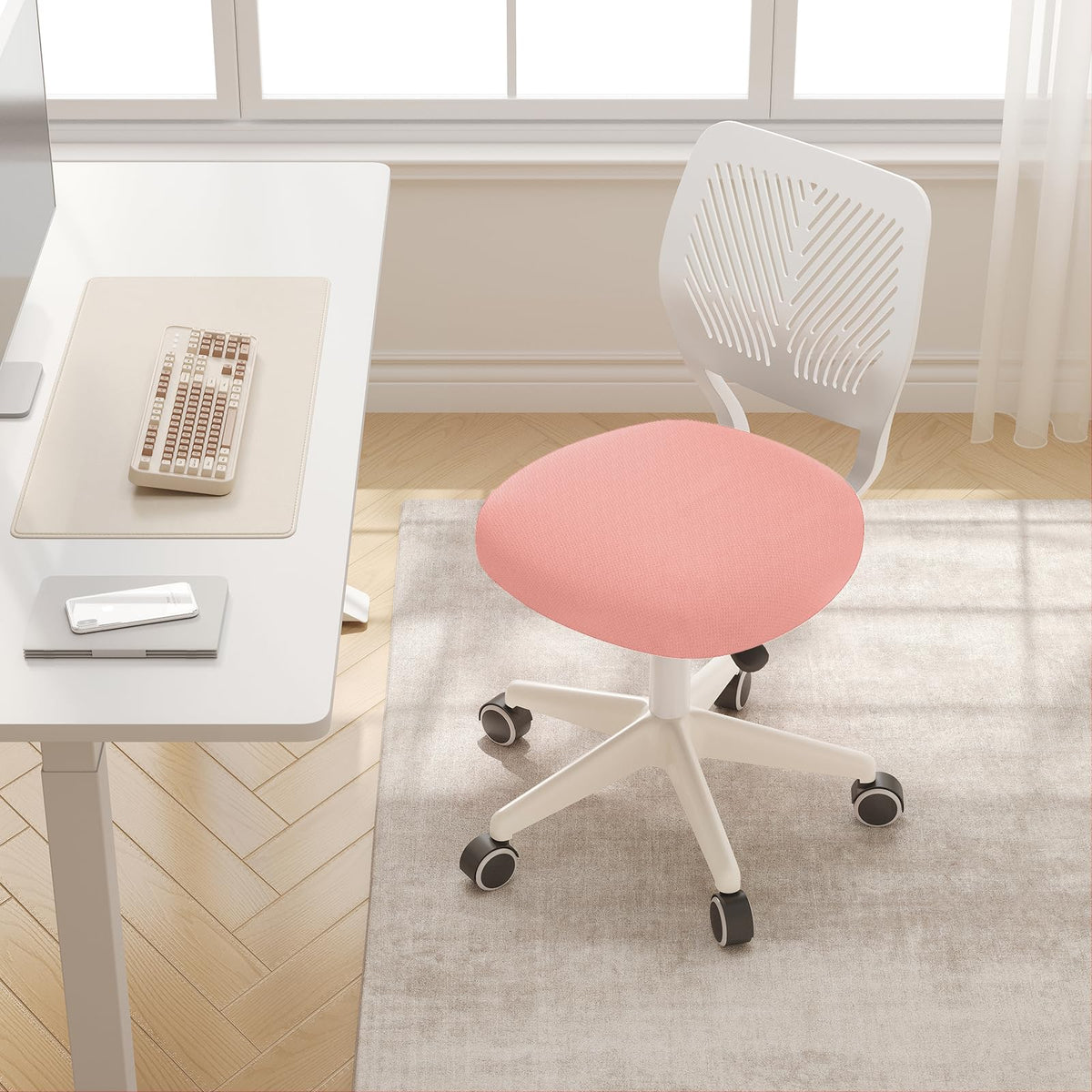 Office Chair Student Chair Pink